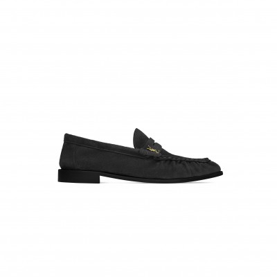 YSL LE LOAFER SUPPLE IN SUEDE 818908